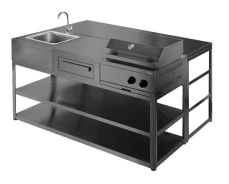 Nordic Line - Free-standing outdoor kitchens - Stavanger (Black)