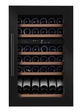 Integrierbarer Weinkühlschrank - WineKeeper 49D Fullglass Black 