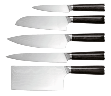 Knivsett 5 deler
