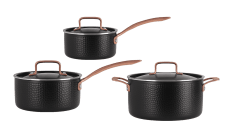 Grytset 3 delar - Svart