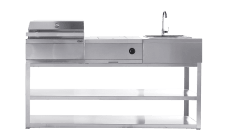 Nordic Line - Fristående utekök - Visby (Rostfri)