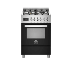 Professional - Gasskomfyr 60 cm (1 ovn) (Svart)