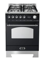 Dolce Vita - Gasspis 60 cm (1 gasugn) (Svart/Krom)