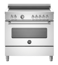 Master - Induktionsspis 90 cm (1 ugn) (Rostfri) 