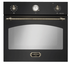 Dolce Vita - Innbyggingsovn 60 cm (Svart/Bronse)