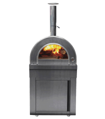 Black Collection - Moduuli puilla lämpiävä pizzauuni - Naples