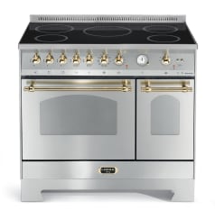 Range cooker - Dolce Vita 90 cm (2 ovens) (Stainless/Brassed) Induction