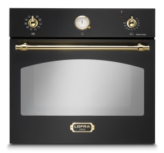 Built-in oven Dolce Vita 60 cm (Black/Brassed)