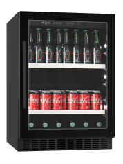 Ølkøleskab til indbygning - BeerServer 60 Anthracite Black
