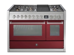 Genesi - Combi-steam Gaskomfur 120 cm (2 ovne) Gas + BBQ