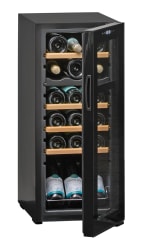 Free standing wine fridge - Northern Collection 18 Black