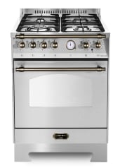 Piano de cuisson - Dolce Vita 60 cm (1 four) (Inox/Bronze) Gaz