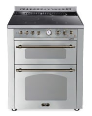 Dolce Vita - Induktionsspis 70 cm (2 ugnar)(Rostfri/Brons) 