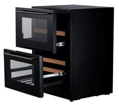 Built-in wine cooler - WineCave 60DD Fullglass Black 