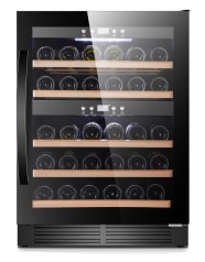 Built-in wine fridge - Scandinavian Collection 40 Fullglass Black