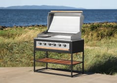 Freistehender Gasgrill