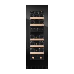 (B-Vare) - Vinkøleskab til indbygning - WineCave 800 30D Fullglass Black