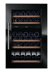 (Outlet) - Integrérbart vinkøleskab - WineKeeper 49D Fullglass Black 