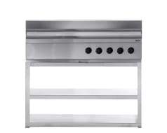 Nordic Line - Free-standing gas grill with 5 burners - Stainless