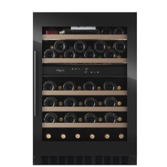 Under-counter wine cooler - WineCave 800 60D Fullglass Black