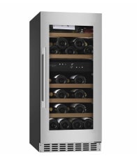 Innbyggbart vinskap - WineCave 800 40D Stainless