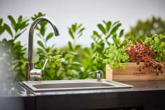 Black Collection - Modul med opvaskebord og opbevaringsskab