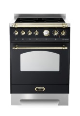 (Outlet) - Dolce Vita - Induksjonskomfyr 60 cm (1 ovn) (Svart/Messing) 
