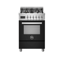 Professional - Gasskomfyr 60 cm (1 ovn) (Svart)