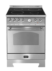 Dolce Vita - Induction Range Cooker 60 cm (1 oven) (Stainless/Chrome) 