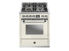 Ascot - Combi-steam - Gasspis 70 cm (1 ugn) (Nuvola/Chrome)