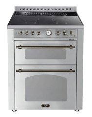 Piano de cuisson - Dolce Vita 70 cm (2 fours) (Acier inoxydable/Bronze) Induction