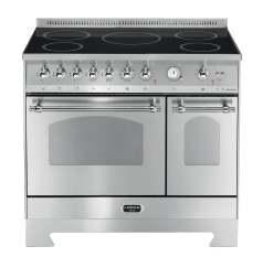Piano de cuisson - Dolce Vita 90 cm (2 fours) (Acier Inoxydable/Chrome) Induction