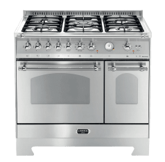 Piano de cuisson - Dolce Vita 90 cm (2 fours) (Acier Inoxydable/Chrome) Gaz