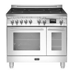 Venezia - Induction Range Cooker 90 cm (2 ovens) (Stainless) 