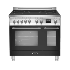 Venezia - Induktionsspis 90 cm (2 ugnar) (Svart) 