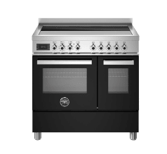 Professional - Induktionsspis 90 cm (2 ugnar) (Svart) 