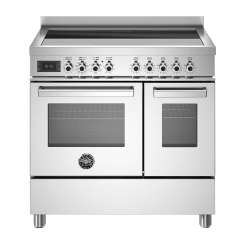 Professional - Induktionskomfur 90 cm (2 ovne) (Rustfri) 