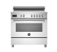 Professional - Induktionsspis 90 cm (1 ugn) (Rostfri) 