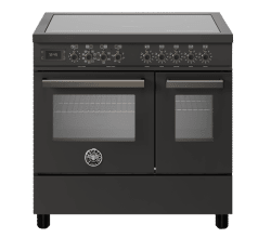Professional - Induktionskomfur 90 cm (2 ovne) (Carbonio) 
