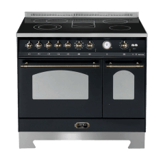 Dolce Vita - Ceramic Range Cooker 90 cm (2 ovens) (Black/Bronze) 