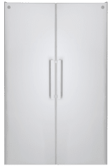 Professional -  Køleskab og fryser (Rustfri) 120 cm