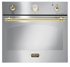 Built-in oven Dolce Vita 60 cm (Stainless/Brassed) 