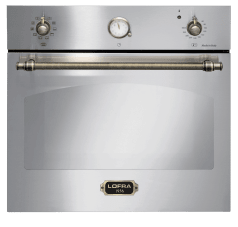 Inbyggbar ugn Dolce Vita 60 cm (Rostfri/Brons) 