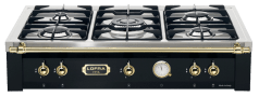 Rangetop - Dolce Vita 90 cm (Noir/Laiton)