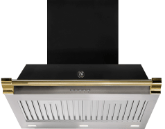 Fläkt - Ascot 70 cm (Nero/Brass)