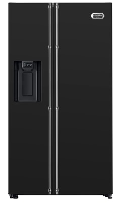 dolce-vita-kuhlschrank-schwarz-chrom-90-cm