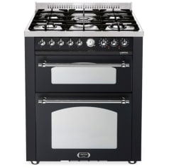 outlet-dolce-vita-range-cooker-70-cm-2-ovens-black-chrome-lpg