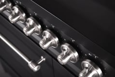 cuore-induksjonskomfyr-90-cm-2-ovner-svart-borstet-stal