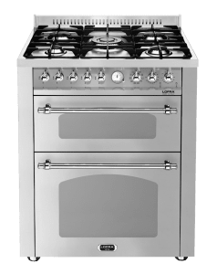 piano-de-cuisson-dolce-vita-70-cm-2-fours-acier-inoxydable-chrome-gaz