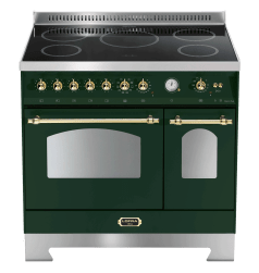 dolce-vita-induksjonskomfyr-90-cm-2-ovner-gronn-messing